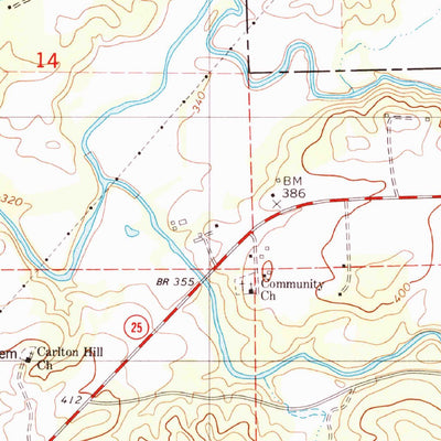 United States Geological Survey Aldrich, AL (1979, 24000-Scale) digital map