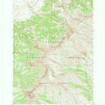United States Geological Survey Aldrich Basin, WY (1988, 24000-Scale) digital map