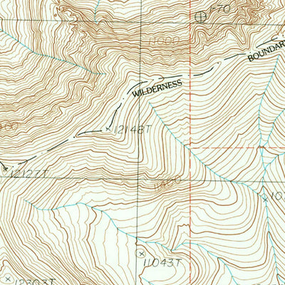 United States Geological Survey Aldrich Basin, WY (1988, 24000-Scale) digital map