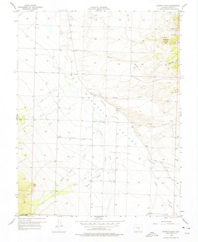 United States Geological Survey Aldrich Gulch, CO (1957, 24000-Scale) digital map