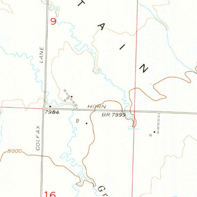 United States Geological Survey Aldrich Gulch, CO (1957, 24000-Scale) digital map