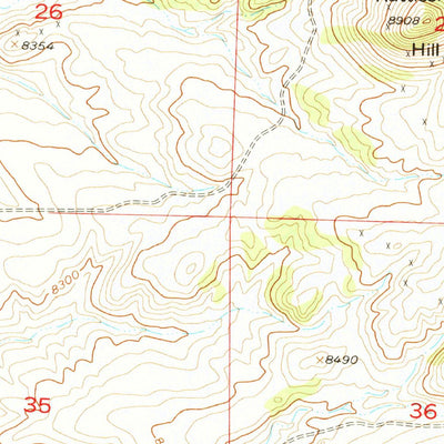 United States Geological Survey Aldrich Gulch, CO (1957, 24000-Scale) digital map