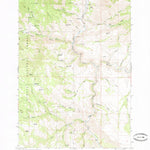 United States Geological Survey Aldrich Gulch, OR (1972, 24000-Scale) digital map