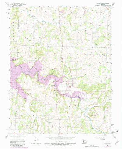 United States Geological Survey Aldrich, MO (1956, 24000-Scale) digital map