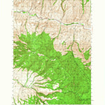United States Geological Survey Aldrich Mountain, OR (1940, 62500-Scale) digital map