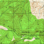 United States Geological Survey Aldrich Mountain, OR (1940, 62500-Scale) digital map