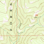 United States Geological Survey Aldrich Mountain South, OR (1972, 24000-Scale) digital map