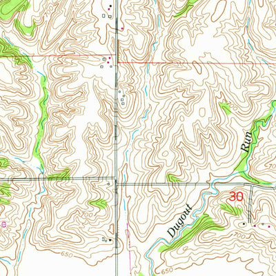 United States Geological Survey Aledo East, IL (1953, 24000-Scale) digital map
