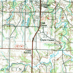 United States Geological Survey Aledo, IL-IA (1989, 100000-Scale) digital map