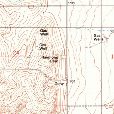 United States Geological Survey Aledo NE, OK (1985, 24000-Scale) digital map