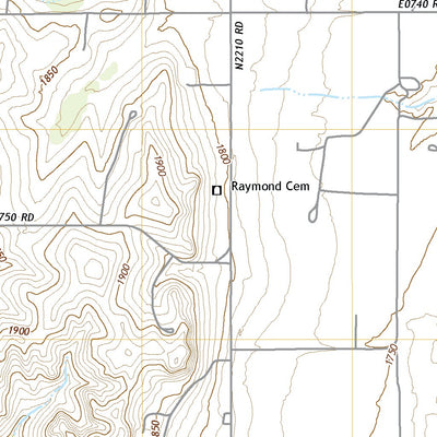 United States Geological Survey Aledo NE, OK (2022, 24000-Scale) digital map