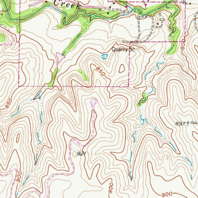 United States Geological Survey Aledo, TX (1955, 24000-Scale) digital map