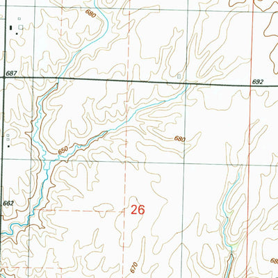 United States Geological Survey Aledo West, IL (1992, 24000-Scale) digital map
