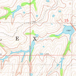United States Geological Survey Alex, OK (1981, 24000-Scale) digital map