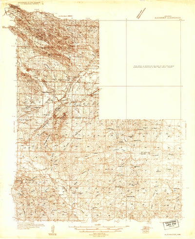 United States Geological Survey Alexander, AR (1935, 48000-Scale) digital map