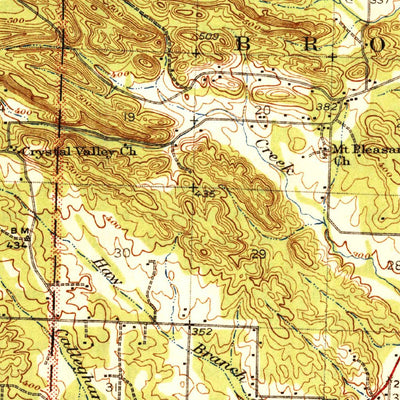 United States Geological Survey Alexander, AR (1941, 62500-Scale) digital map