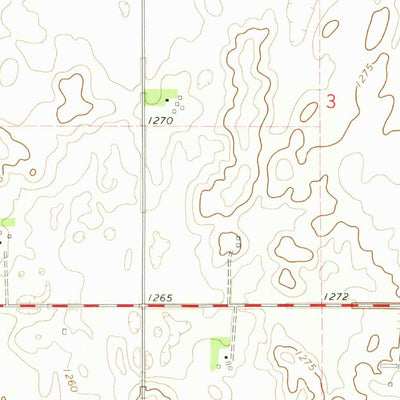 United States Geological Survey Alexander, IA (1972, 24000-Scale) digital map