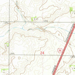 United States Geological Survey Alexander, IA (1972, 24000-Scale) digital map