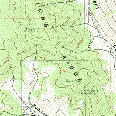 United States Geological Survey Alexander, ID (1982, 24000-Scale) digital map