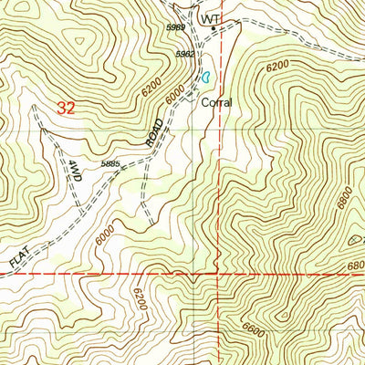 United States Geological Survey Alexander, ID (2005, 24000-Scale) digital map
