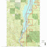United States Geological Survey Alexander Mountain, MT (1997, 24000-Scale) digital map