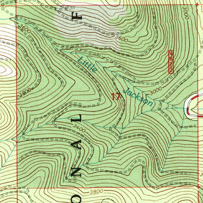 United States Geological Survey Alexander Mountain, MT (1997, 24000-Scale) digital map
