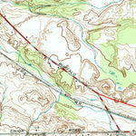 United States Geological Survey Alexander, NY (1949, 24000-Scale) digital map