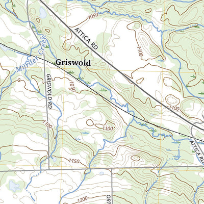 United States Geological Survey Alexander, NY (2023, 24000-Scale) digital map