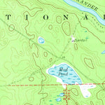 United States Geological Survey Alexander Springs, FL (1972, 24000-Scale) digital map