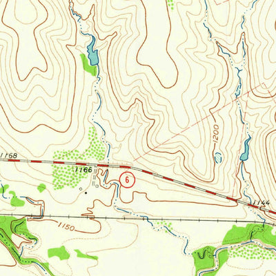 United States Geological Survey Alexander, TX (1961, 24000-Scale) digital map