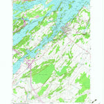 United States Geological Survey Alexandria Bay, NY (1958, 24000-Scale) digital map