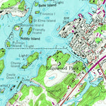 United States Geological Survey Alexandria Bay, NY (1958, 24000-Scale) digital map