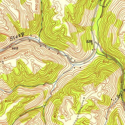United States Geological Survey Alexandria, KY (1953, 24000-Scale) digital map