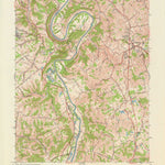 United States Geological Survey Alexandria, KY (1961, 24000-Scale) digital map