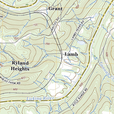 United States Geological Survey Alexandria, KY (2022, 24000-Scale) digital map