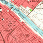United States Geological Survey Alexandria, LA (1957, 24000-Scale) digital map