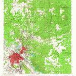 United States Geological Survey Alexandria, LA (1957, 62500-Scale) digital map