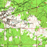 United States Geological Survey Alexandria, LA (1957, 62500-Scale) digital map