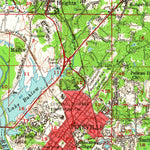United States Geological Survey Alexandria, LA (1957, 62500-Scale) digital map