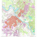 United States Geological Survey Alexandria, LA (1972, 24000-Scale) digital map