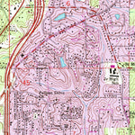 United States Geological Survey Alexandria, LA (1972, 24000-Scale) digital map