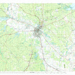 United States Geological Survey Alexandria, LA (1986, 100000-Scale) digital map