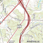 United States Geological Survey Alexandria, LA (2021, 24000-Scale) digital map