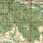 United States Geological Survey Alexandria, LA-TX (1955, 250000-Scale) digital map
