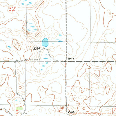 United States Geological Survey Alexandria, ND (1983, 24000-Scale) digital map