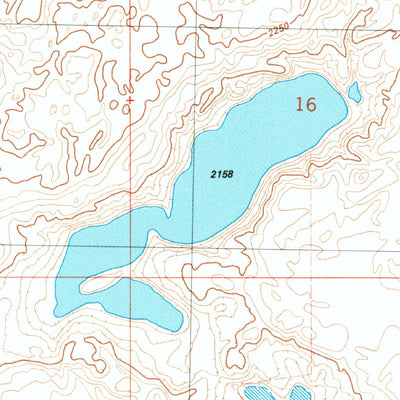 United States Geological Survey Alexandria, ND (1983, 24000-Scale) digital map