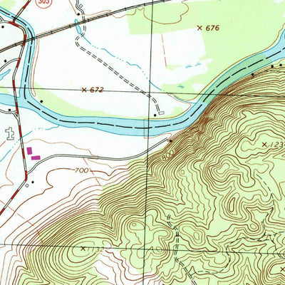 United States Geological Survey Alexandria, PA (1994, 24000-Scale) digital map