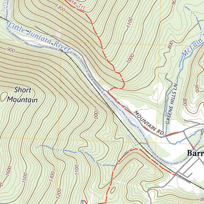 United States Geological Survey Alexandria, PA (2023, 24000-Scale) digital map