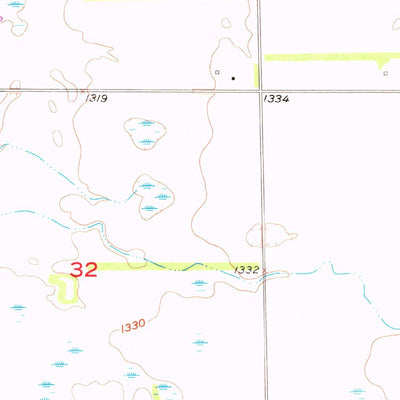 United States Geological Survey Alexandria, SD (1957, 24000-Scale) digital map