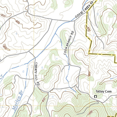 United States Geological Survey Alexandria, TN (2022, 24000-Scale) digital map